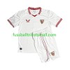 Fußballtrikots FC Sevilla Sergio Ramos 4 Kinder 2023-2024 Kurzarm Heimtrikotsatz kaufen